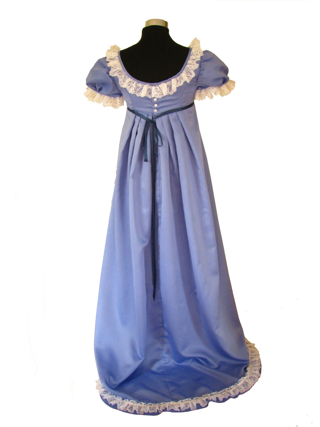Ladies 19th Century Regency Jane Austen Ball Gown Size 8 - 10 Image